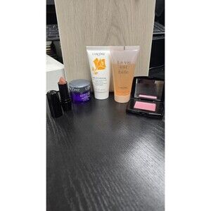 Lancome 5 Pieces Travel Size Skincare And Makeup